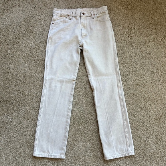 Wrangler Other - Wrangler Men's White Jeans